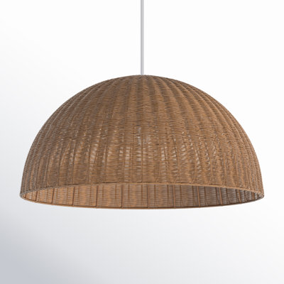 Pippa Dimmable Woven Single Light Pendant