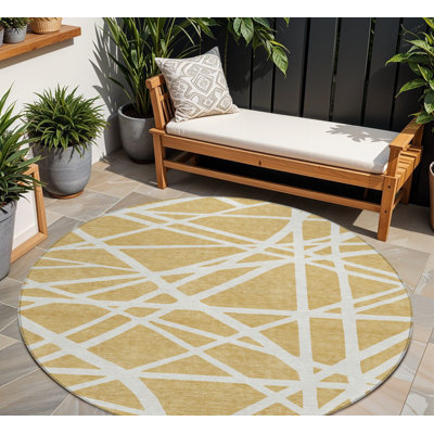 Tapis rond 8 po