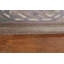 Tapis gris / gris anthracite / ivoire en laine noué à la main de conception unique 5 pi 4 po x 8 pi