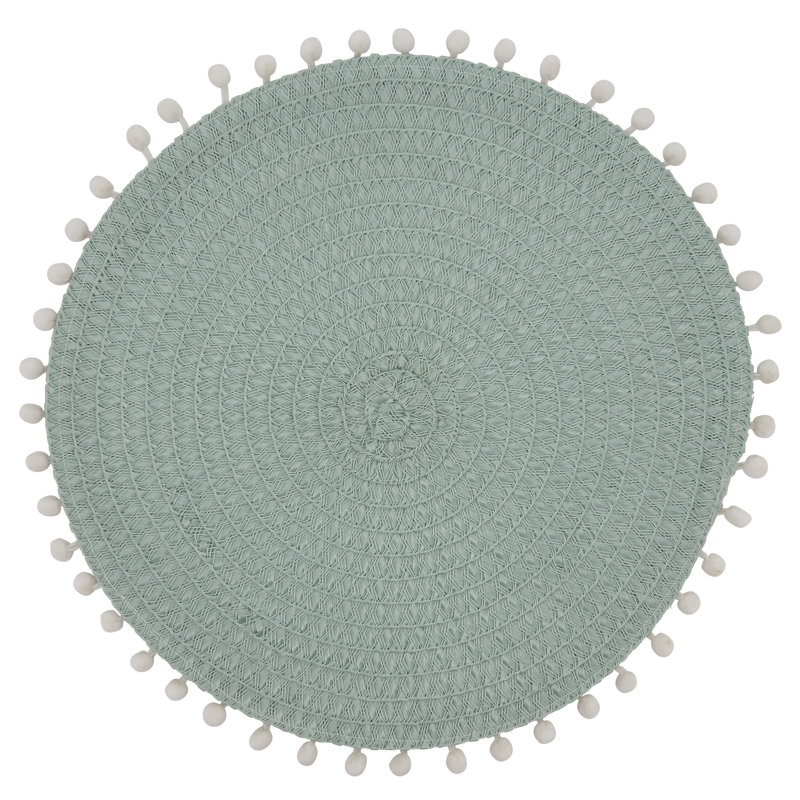 Florissant Round Placemat, Mint