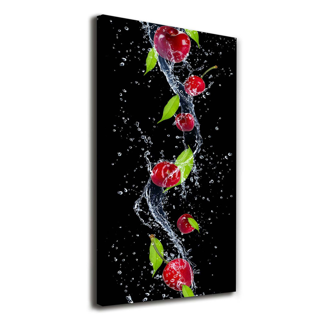 Kirschen - Kunstdrucke auf Leinwand - Wrapped Canvas