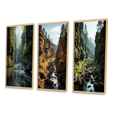 " USA Columbia River Gorge " 3 - Pieces