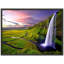 Impression de cascade de l'Irlande - art mural paysage irlandais - cascade de l'île émeraude affiche - œuvre d'art de la nature scénique - décor d'Irlande de voyage - suspension de cascade verte luxuriante - impression d'art de décoration de maison -1858885341-1858885340
