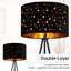 Lampe sur pied traditionnelle 59,02 po Hughy