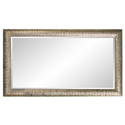 Transitional Flat Beveled Mirror