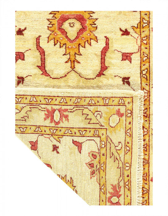 Tapis rectangulaire en laine d'agneau grand unique 4 pi x 2 pi Doli Doli