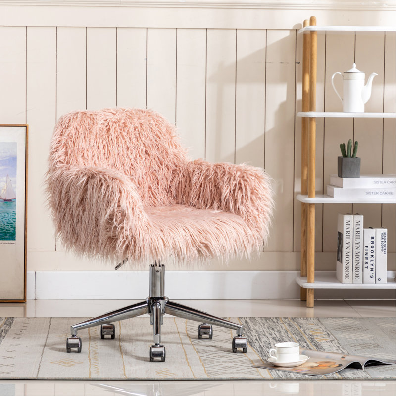 Fauteuil de bureau Hengming, Rose