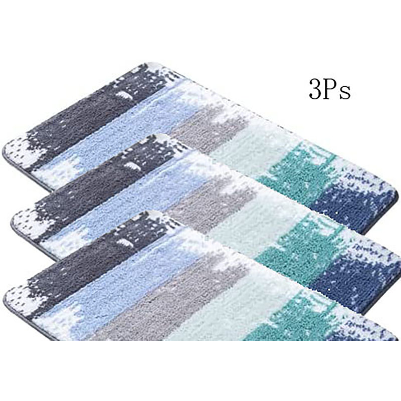 Tapis pour salle de bain en rayonne de bambou Gaudioso, 23.6"