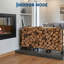 Galvanised Steel Log Rack-799648935