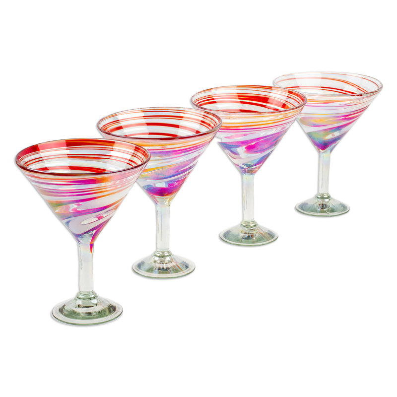 Murtaza 11oz. Handmade Martini Glass Set