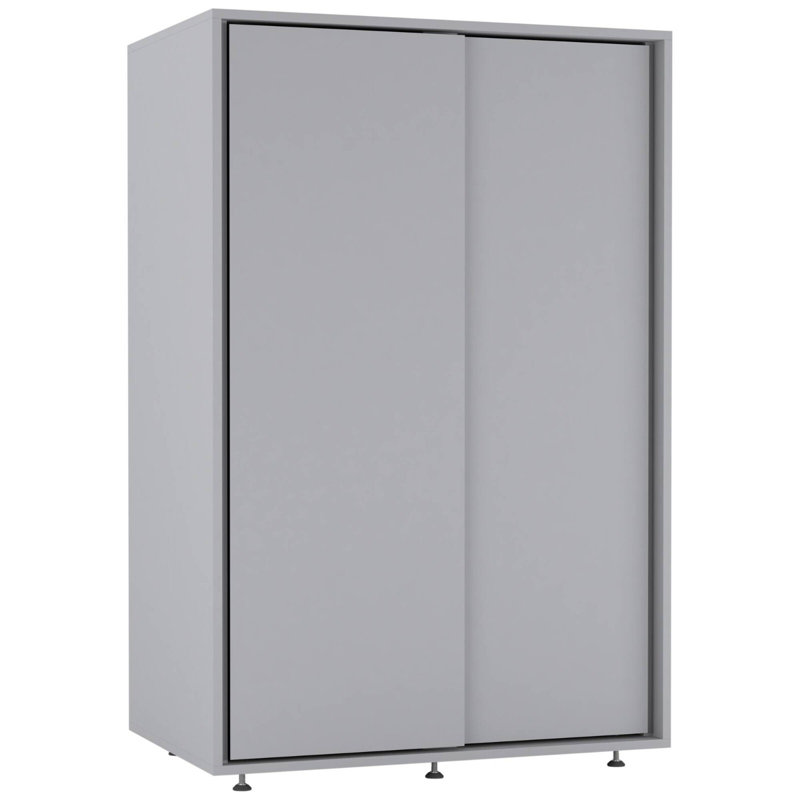 Engineered Wood Wardrobe, Grey
