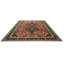 Tapis traditionnel Oushak en laine noué à la main 12 x 15 po