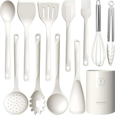 Silicone Cooking Utensil Set, Heat Resistant, Nonstick