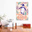 «Baby Rainbow Ocean I» par Natalie Miles - impression d'art graphique-52540197-52540198-52540199