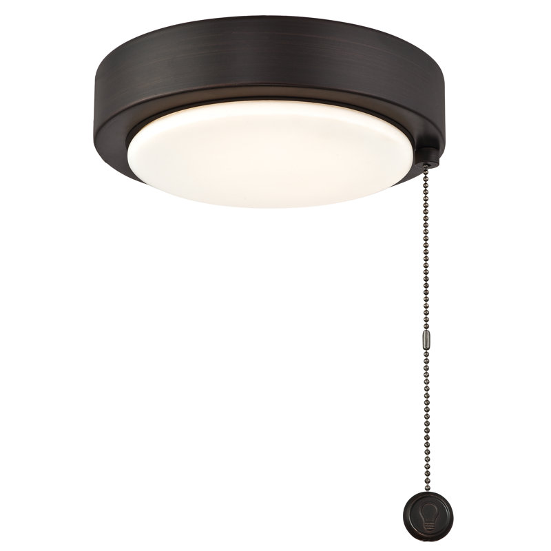 Ensemble de lumières DEL à profil bas - bronze foncé - homologué pour l'humidité, Bronze foncé