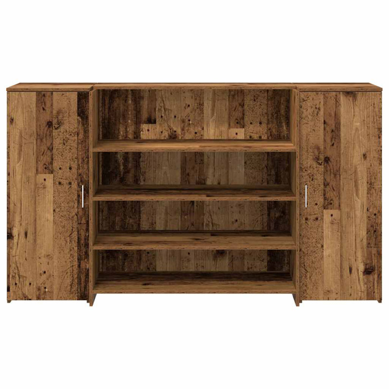Camariah Standing Desk, Old Wood, 103.5cm H x 180cm W x 50cm D
