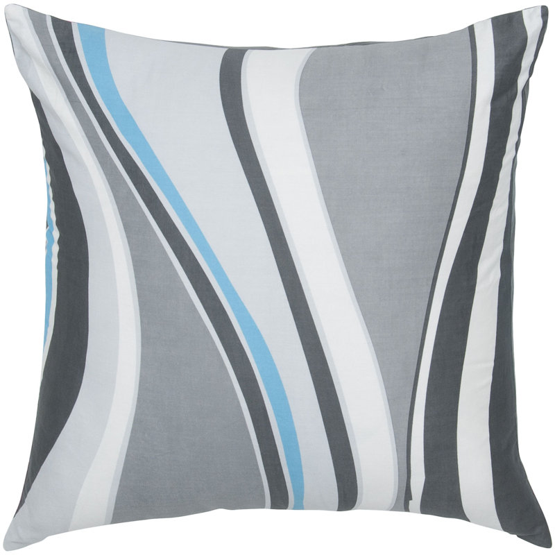 Taie décorative euro satin de coton Motion