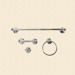 Robiki 4 - Piece Bathroom Hardware Set
