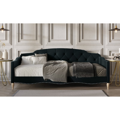 Clotee Twin Size Daybed in Linen