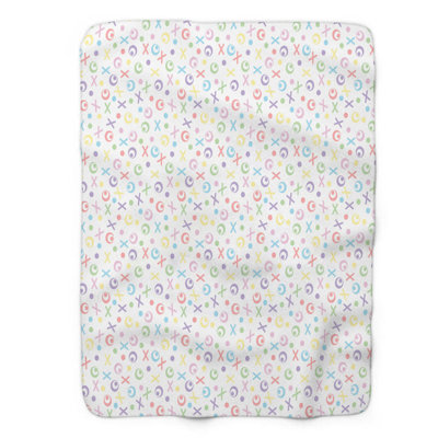 Light Whispers - couverture sherpa de qualité supérieure 1 pièce