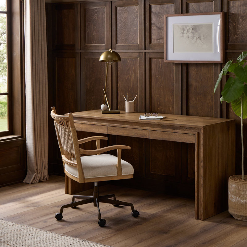 Solid Wood Writing Desk