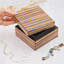 Large Multicoloured Papri Wood Trinket Box
