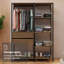  Armoire-penderie avec 2 tiroirs, 7 tablettes et penderie-1340322585
