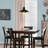 1 - Light Matte Black Dome Pendant
