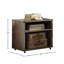 Aluminum Nightstand With USB And Power Dock