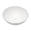 Lavabo de salle de bain à cuve circulaire en céramique blanche 13 "x 13"