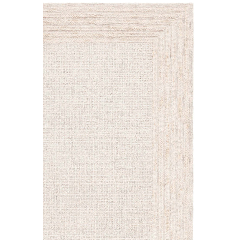 Tapis en laine et coton touffeté à la main Keldyn, Tapis de couloir 2 pi 3 po x 9 pi