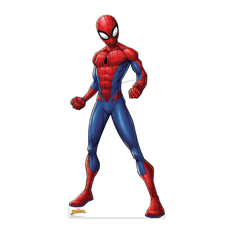 70'' Red and Blue Spider-Man Cardboard Standup