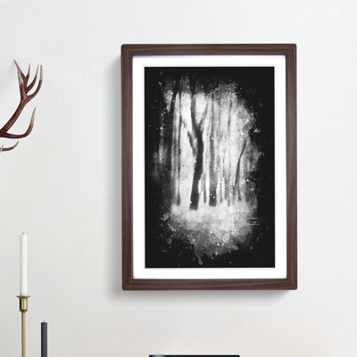 Forest Blur - Framed Print