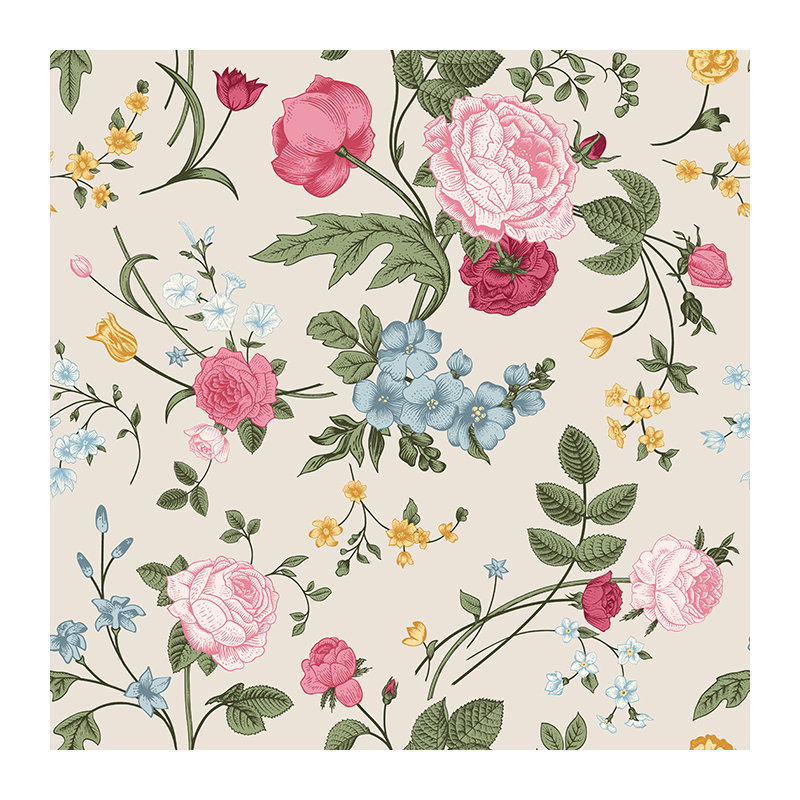 Brigit Matte Peel and Stick Mural, 208 x 146cm