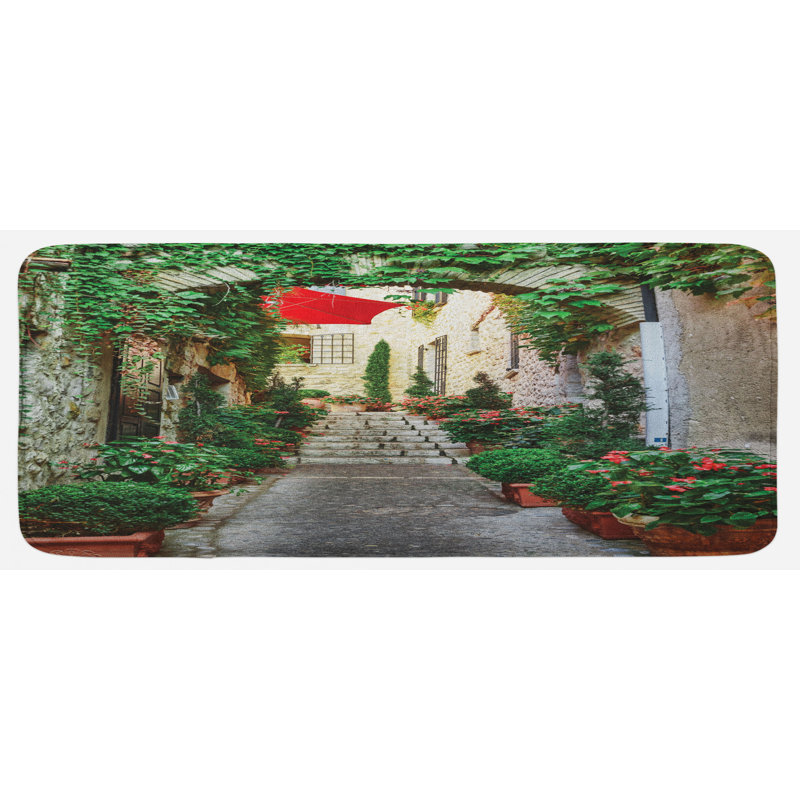 Tapis de cuisine méditerranéen