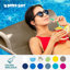 TRC Recreation Sunsation 70-Inch Foam Raft Lounger Pool Float, Bronze (2 Pack)