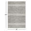 Malta Grey Machine Printed Washable Rug-687825430
