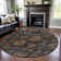 Premium Machine Washable Christina AMF1094 Damask Rug