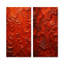Ensemble de salon mural Volcanic Red Fusion Vector II - Tachisme-613962353-613962358