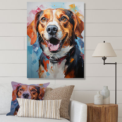 Beagle Bliss V sur toile