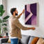 Geometric Planes Minimalist - Wrapped Canvas-131763811-131763810