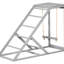 Ensemble de poulets gris - Encouragement de la zone de jeu avec une construction stable