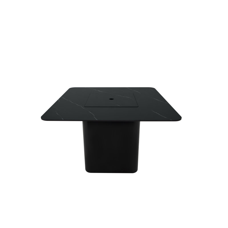 Square Propane Smokeless Fire Pit Table