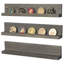 Aleck 3 Piece Pine Solid Wood Floating Shelf-1252621086