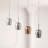 4 - Light 27.56''W Chrome LED Kitchen Island Pendant