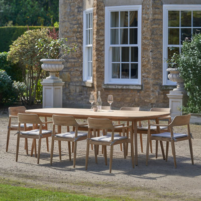 Himmelmann 8 - Person Teak Patio Dining Set