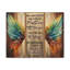 Psaume 91: 4 bouclier et protection, impression murale de Christian