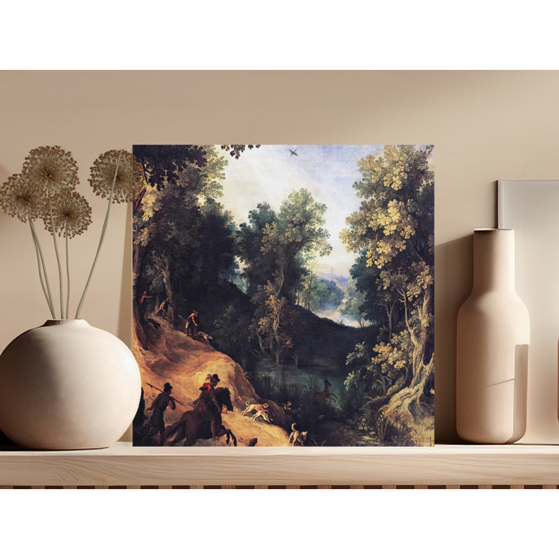 Merryman Wrapped Canvas Print Set, 16x16