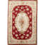Hand-Knotted High-Quality Wine Area Rug