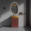 Meuble-lavabo mural avec lavabo, armoire de rangement et un tiroir-583039524